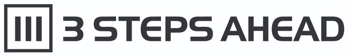 3 Steps Ahead logo - Small